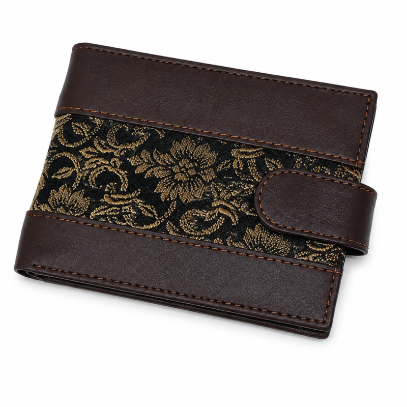Serusi Luxe Croc-textured Wallet